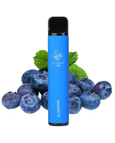 Одноразка ELF BAR 1500 "Blueberry" со вкусом черника