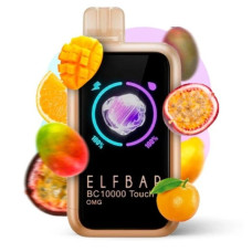 Одноразка ELF BAR BC 10000 Touch затяжок "OMG" зі смаком апельсин гуава манго маракуйя