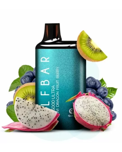 Одноразка ELF BAR BC 5000 Ultra Kiwi Dragon Fruit Berry (киви маракуйя ягоды)