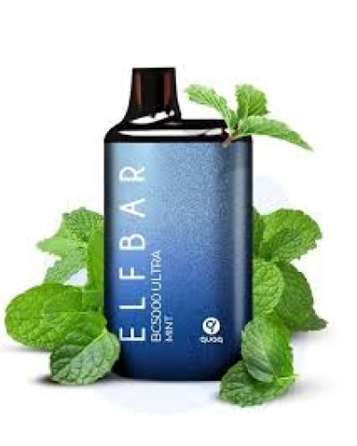 Одноразка ELF BAR BC 5000 Ultra "Ultra Mint "(мята)