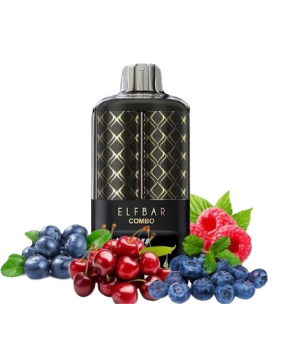 Одноразка Elf Bar Combo 25000 "Blueberry Sour Raspberry + cherry" (черника кислая малина вишня)