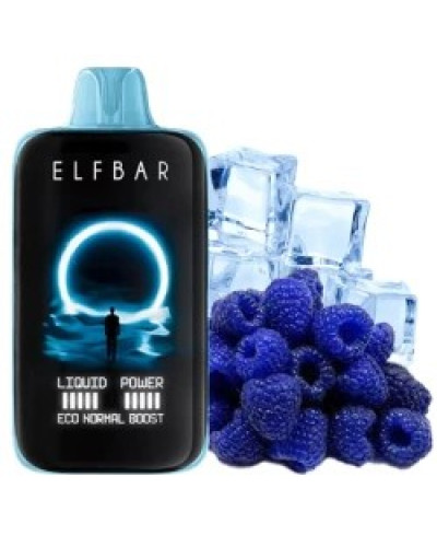 Одноразка ELF BAR MoonNight 40000 "Blue Razz Ice" голубая малина лед