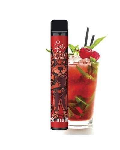 Одноразка ELF BAR Lux 2000 "Red Mojito" зі смаком червоний мохіто