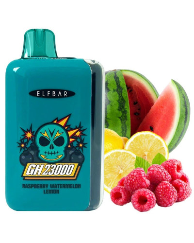 Одноразка ELF BAR GH 23000 "Raspberry Watermelon Lemon" зі смаком малина кавун лимон