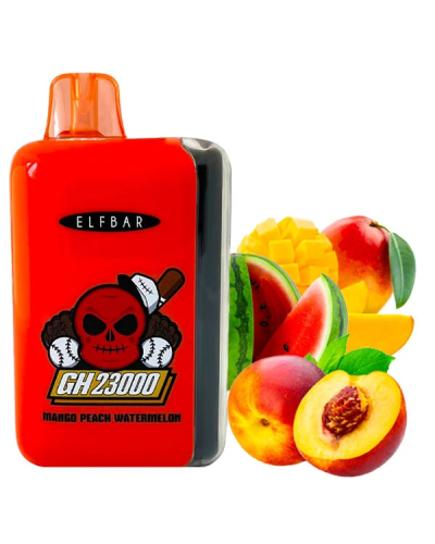 Одноразка ELF BAR GH 23000 "Mango Peach Watermelon" со вкусом манго персик арбуз