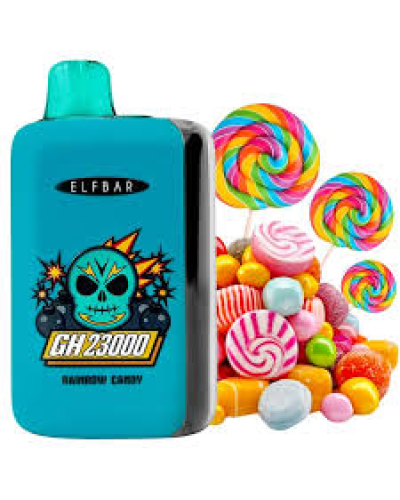 Одноразка ELF BAR GH 23000 "Rainbow Candy" со вкусом кадужных конфет