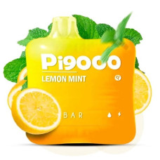 Одноразка ELF BAR Pi 9000 затяжек "Lemon Mint" со вкусом лимон мята