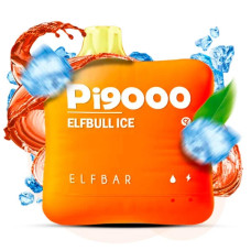 Одноразка ELF BAR Pi 9000 затяжек "Elfbull Ice" со вкусом энергетик лед