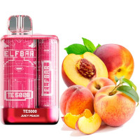 Одноразка ELF BAR TE5000 затяжек "Juicy Peach" со вкусом персика