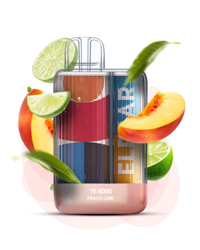 Одноразка Elf Bar TE6000 Peach Lime (персик лайм)