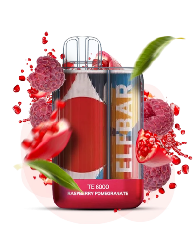 Одноразка Elf Bar TE6000 Raspberry Pomegranate (малина гранат)