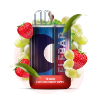 Одноразка Elf Bar TE6000 Sour Strawberry Grape (кислая клубника виноград)