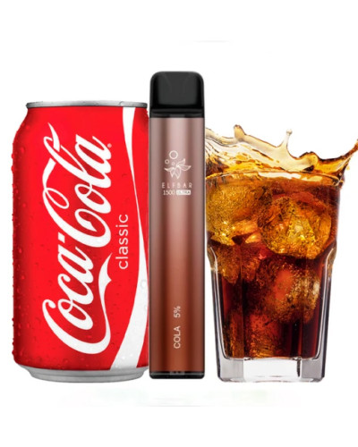 Одноразка ELF BAR 1500 Ultra "Cola" зі смаком кола