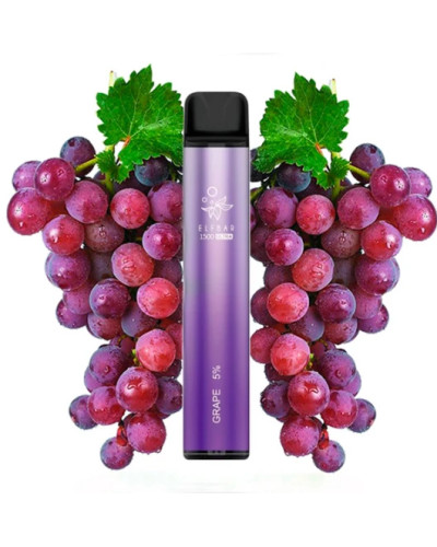 Одноразка ELF BAR 1500 Ultra "Grape" зі смаком виноград