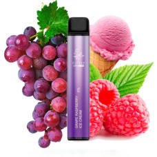Одноразка ELF BAR 1500 Ultra "Grape Raspberry Ice Cream" со вкусом виноград малина мороженое