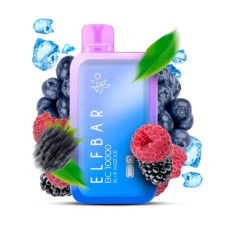 Одноразка ELF BAR BC 10000 затяжок "Blue Raz Ice" зі смаком блакитна малина лід