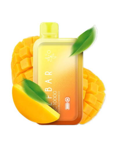 Одноразка ELF BAR BC 10000 затяжок "Double Mango" зі смаком манго