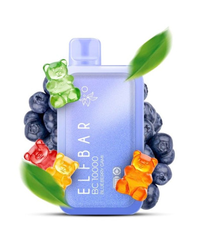 Одноразка ELF BAR BC 10000 затяжок "Blueberry Gami" зі смаком чорниця ведмедики гаммі