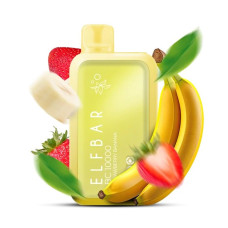 Одноразка ELF BAR BC 10000 затяжок "Strawberry Bananat" зі смаком полуниця банан