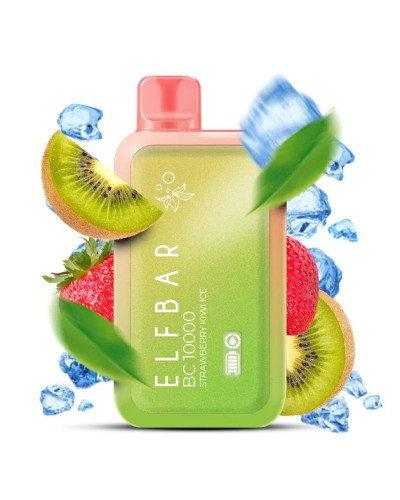 Одноразка ELF BAR BC 10000 затяжек "Strawberry Kiwi Ice" со вкусом клубника киви лед