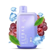 Одноразка ELF BAR BC 10000 затяжок "Grape ice" зі смаком виноград лід
