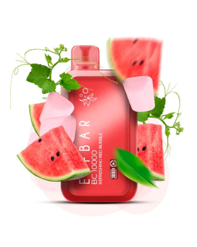 Одноразка ELF BAR BC 10000 затяжок "Watermelon Bubble Gum" зі смаком кавун жуйка