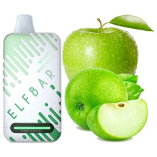 Одноразка ELF BAR BC 18000 затяжок "Sour Apple" зі смаком кисле яблуко