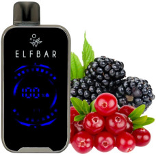 Одноразка ELF BAR FS 18000 затяжек "Blackberry Cranberry" со вкусом ежевика клюква