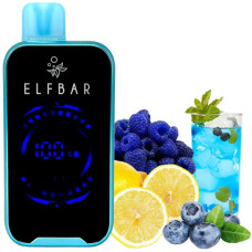 Одноразка ELF BAR FS 18000 затяжек "Blueberry Razz Lemon" со вкусом черника лимонад