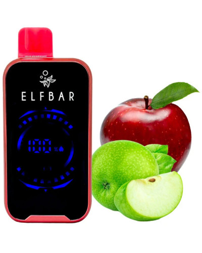 Одноразка ELF BAR FS 18000 затяжек "Double Apple" со вкусом двойное яблоко