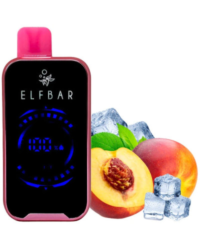 Одноразка ELF BAR FS 18000 затяжок "Peach Ice" зі смаком персик лід