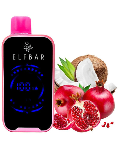 Одноразка ELF BAR FS 18000 затяжок "Pomegranate Coconut" зі смаком гранат кокос