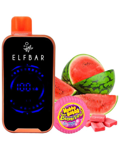 Одноразка ELF BAR FS 18000 затяжек "Watermelon Bubble Gum" со вкусом арбуз жвачка