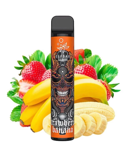 Одноразка ELF BAR Lux 1500 "Strawberry Banana" полуниця банан