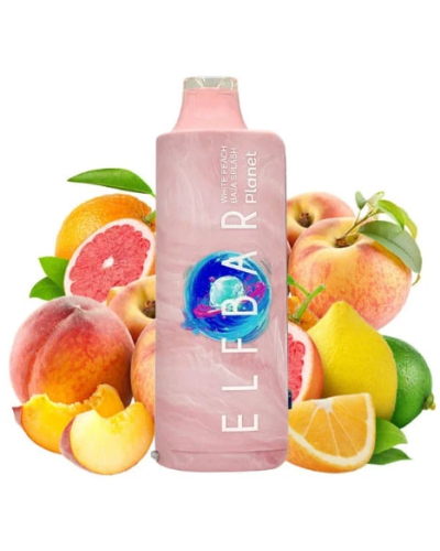 Одноразка Elf Bar Planet 25000 White Peach Baja Splash (білий персик цитруси)