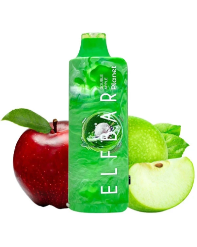 Одноразка Elf Bar Planet 25000 Double Apple (подвійне яблуко)