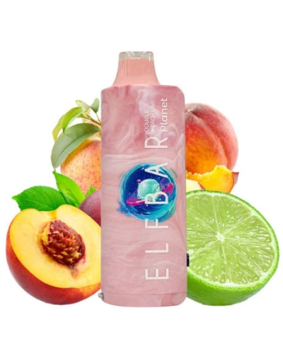 Одноразка Elf Bar Planet 25000 Double Peach Lime (подвійний персік лайм)