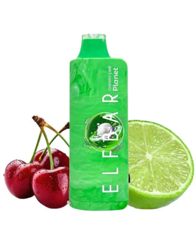 Одноразка Elf Bar Planet 25000 Cherry Lime (вишня лайм)