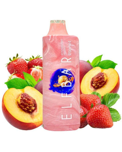 Одноразка Elf Bar Planet 25000 Strawberry Peach+ (клубника персик)