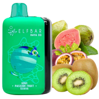 Одноразка Elf Bar RAYA D3 25000 Kiwi Passion Fruit Guava (киви маракуйя гуава)