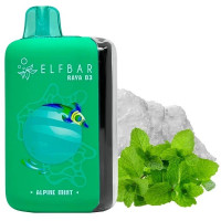 Одноразка Elf Bar RAYA D3 25000 Alpine Mint (Альпийская Мята)