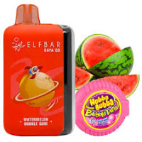 Одноразка Elf Bar RAYA D3 25000 Watermelon Bubble Gum (арбуз жвачка)