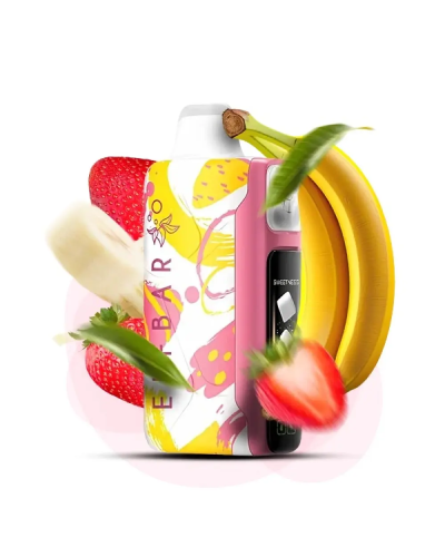 Одноразка Elf Bar Sweet King 30000 Strawberry Banana (клубника банан)
