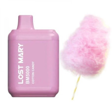 ОДНОРАЗКА LOST MARY BM5000 ЗАТЯЖЕК 5% "COTTON CANDY" СО ВКУСОМ СЛАДКОЙ ВАТЫ