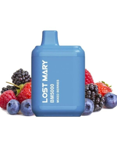 ОДНОРАЗКА LOST MARY BM5000 ЗАТЯЖЕК 5% "MIXED BERRIES" СО ВКУСОМ МИКС ЯГОД
