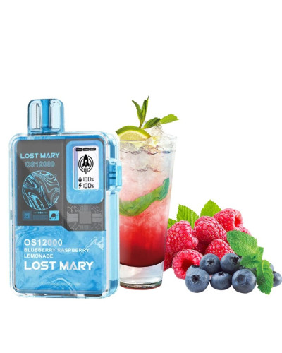 Одноразка Lost Mary OS12000 затяжек Blueberry Raspberry Lemonade (черника малина лимонад)