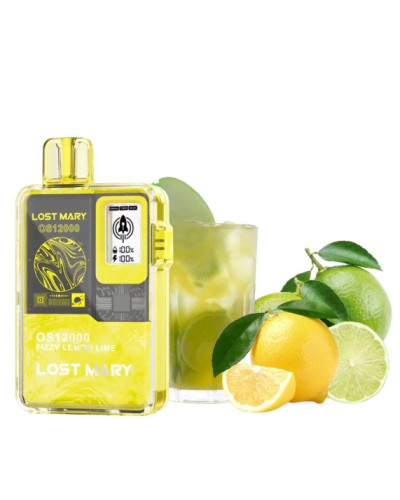 Одноразка Lost Mary OS12000 затяжек Fizzy Lemon Lime (физи лимон лайм)