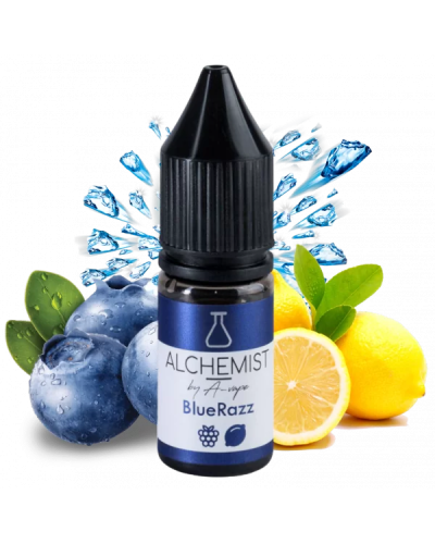 Жидкость ALCHEMIST 10 мл 50 мг "BLUE RAZZ" со вкусом малины и лимона