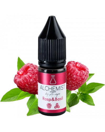 Жидкость ALCHEMIST 10 мл 50 мг "Rasp&Basil" со вкусом малина базилик