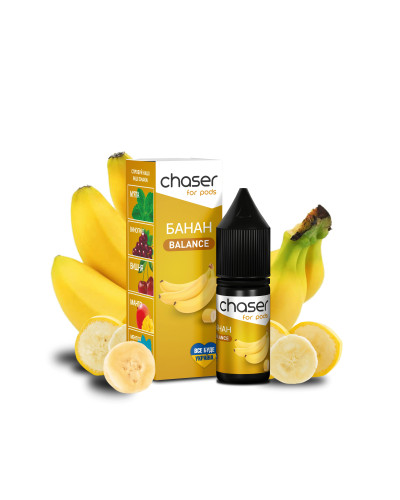 ЖИДКОСТЬ CHASER BALANCE 10 МЛ 50 МГ СО ВКУСОМ БАНАНА